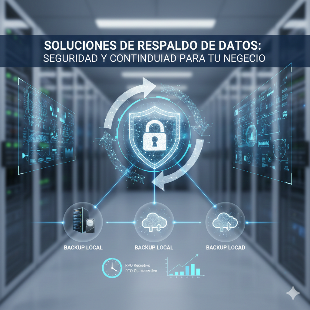 Soluciones de respaldo de datos: seguridad y continuidad para tu negocio
